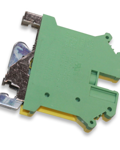 Terminal strip Phönix USLKG 5, yellow/green (EL00506)